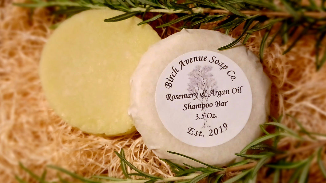 Shampoo Bar, Rosemary & Argan Oil