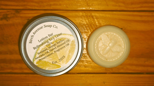 Lotion Bar, Refreshing Key Lime
