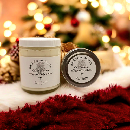 Whipped Body Butter, Cozy Cranberry